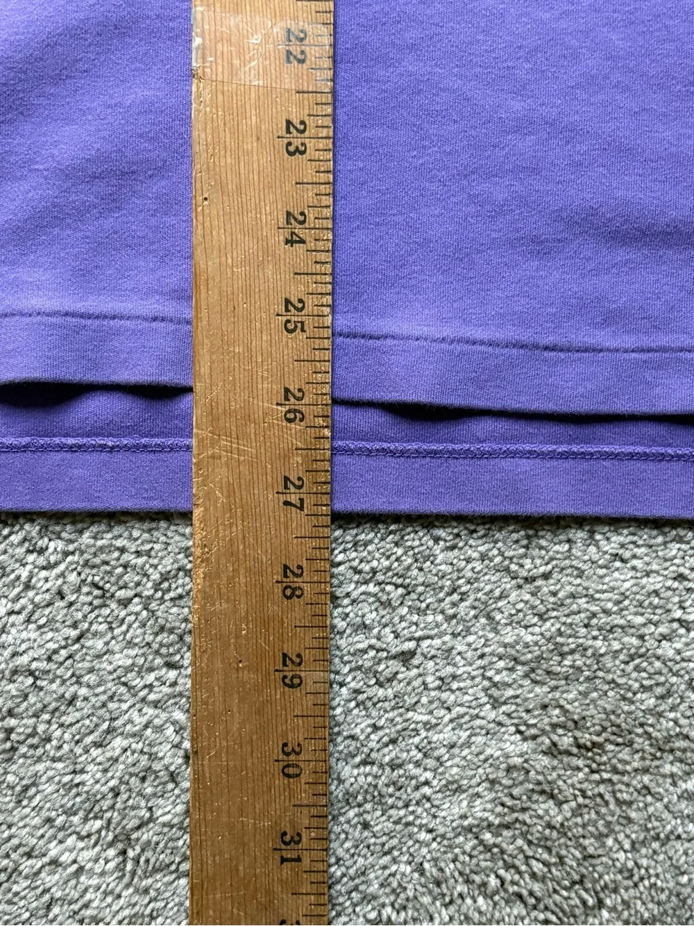 Vintage Ralph Lauren Polo Shirt in Lavender Purple with Lime Logo